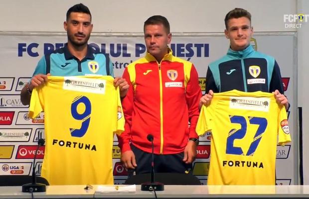 LIGA 2 // VIDEO Hamza Younes a revenit la Petrolul Ploiești! El și Gabriel Deac au fost prezentați oficial