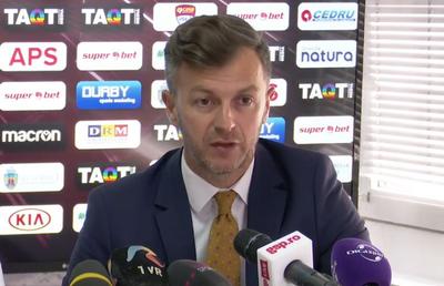 VIDEO Ovidiu Burcă, președintele Rapidului, conferință tranșantă: „Există un blocaj mental, Pancu e dezamăgit” » Prima schimbare: „E nevoie de altă metodologie”