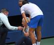 Novak Djokovic, descalificat de la US Open