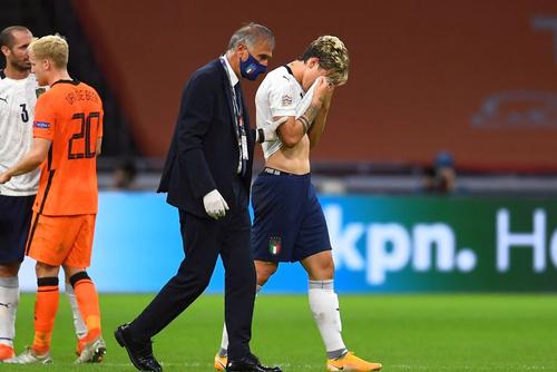 Zaniolo i-a spus mamei sale că era distrus psihic de a doua ruptură de ligamente încrucișate. foto: Guliver/Getty Images