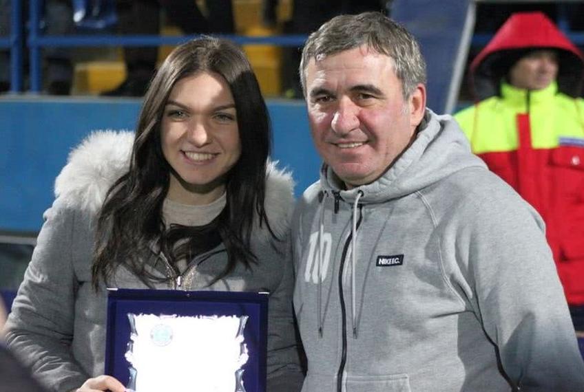 Simona Halep și Gică Hagi au o relație specială
