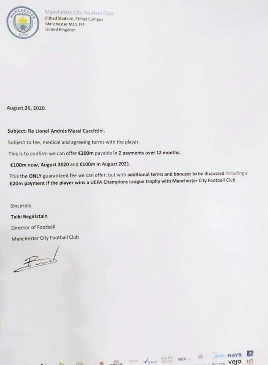 Ofertă oficială de 220 de milioane de euro pentru Leo Messi? Documentul a fost făcut public, dar presa spaniolă spune că e un fals