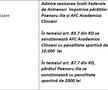 Sancțiuni antrenori Liga 1 fără Licență PRO