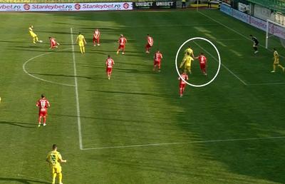 Eroare uriașă de arbitraj în primul meci al etapei » Gol anulat pentru un ofsaid inexistent!