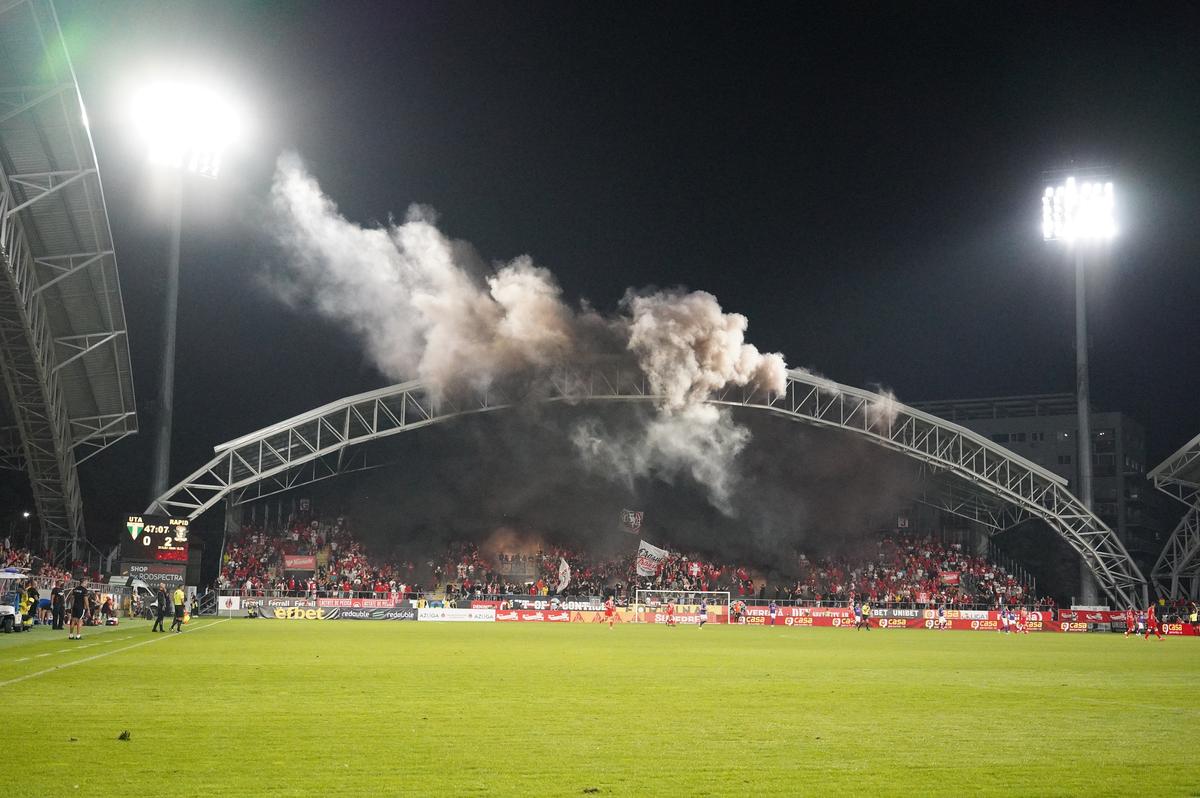 UTA - RAPID, etapa 8 Liga 1