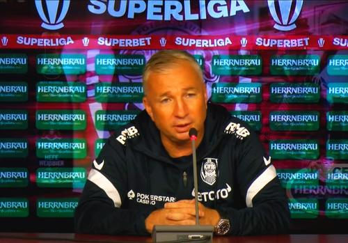Dan Petrescu (54 de ani), antrenorul lui CFR Cluj, a prefațat meciul cu CS Universitatea Craiova, programat duminică, de la ora 21:30, în runda cu numărul 10 din Liga 1.