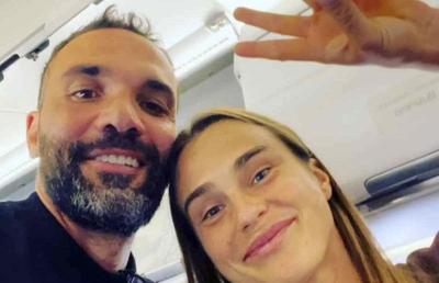 Alexandru Țiriac s-a fotografiat alături de Aryna Sabalenka după finala US Open » Mesaj pentru noul lider WTA