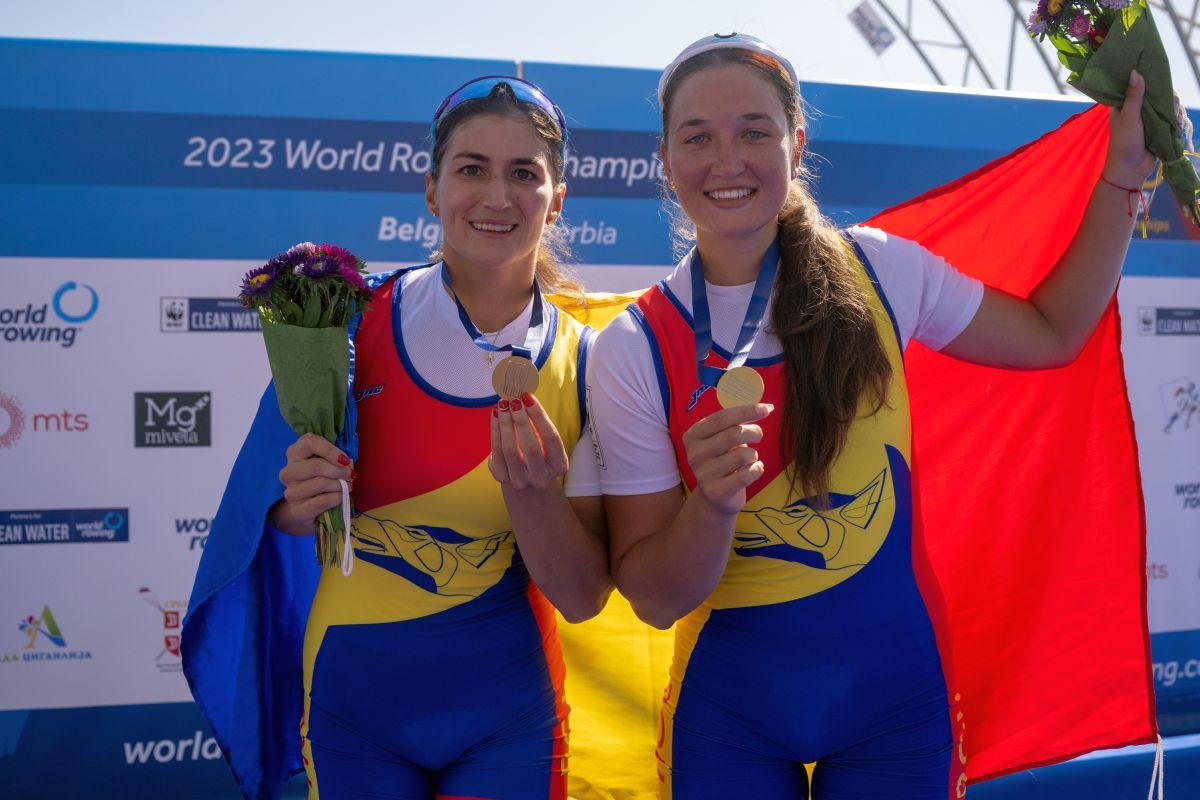 Două medalii de AUR pentru România la Campionatele Mondiale de Canotaj! Alte două echipaje au obținut calificarea la Jocurile Olimpice