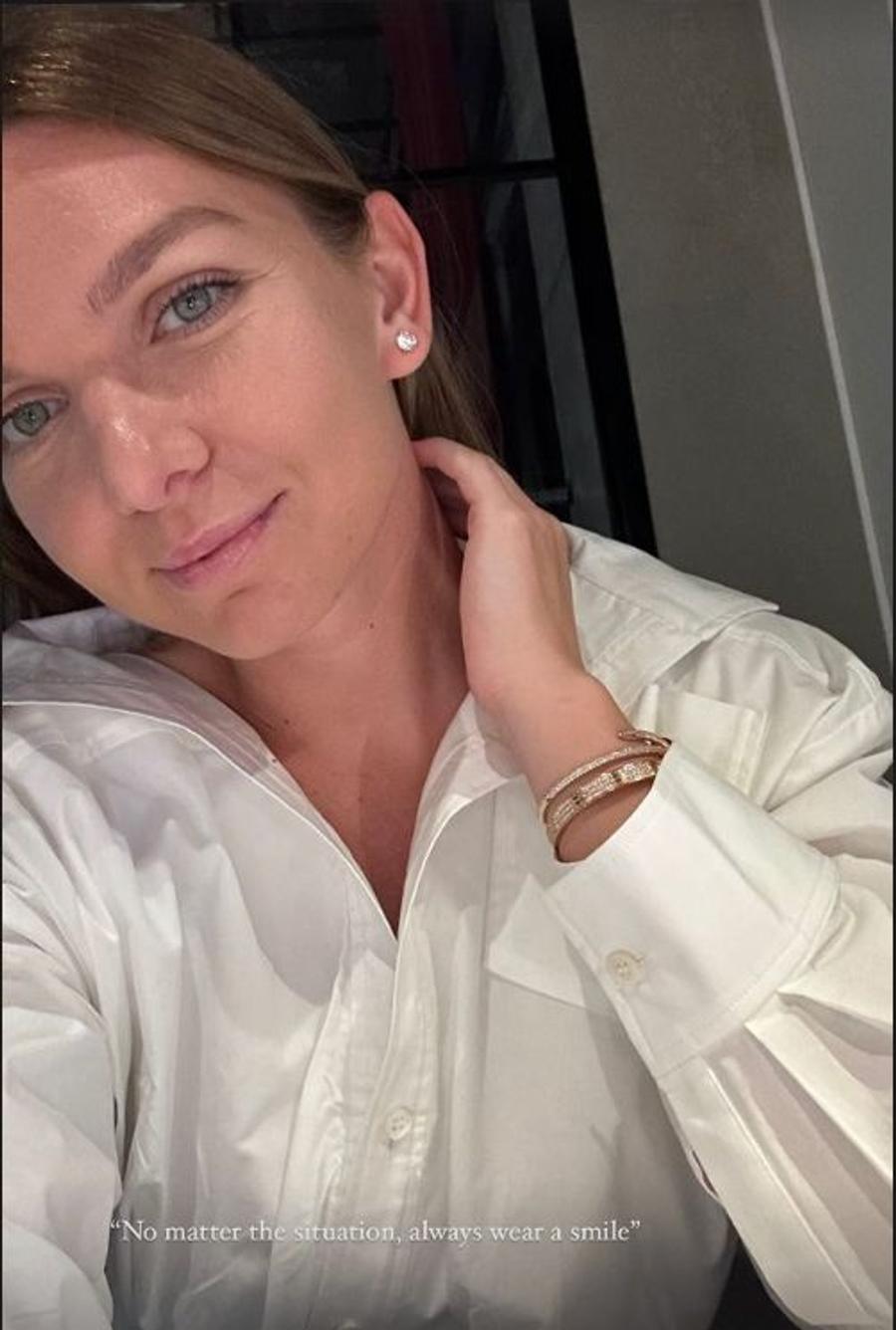 FOTO: Instastory @Simona Halep Coșmarul devine realitate pentru Halep » WTA va face anunțul oficial la miezul nopții. Simona a avut deja o primă reacție