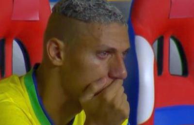 Momente emoționante în Brazilia - Bolivia » Richarlison a plâns după ce a fost schimbat