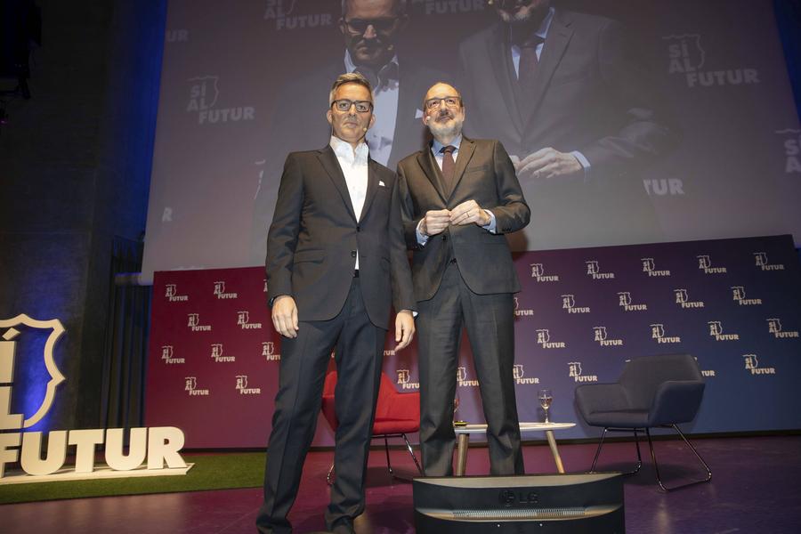 Victor Font (stânga) / Foto: Imago Images Atac în plin la Barcelona! Joan Laporta, distrus de opoziție: „Este un dezastru sportiv și economic”