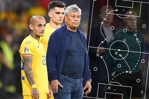 De ce nu a funcționat tactica lui Mircea Lucescu în meciul România - Lituania 3-1. Fotomontaj: Diana Vasilescu