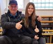 Bianca Grigore, alături de Gheorghe Tadici / Sursă foto: Facebook