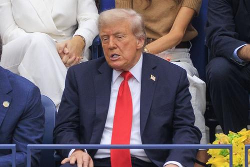 Donald Trump, la finala US Open/Foto: Imago Images