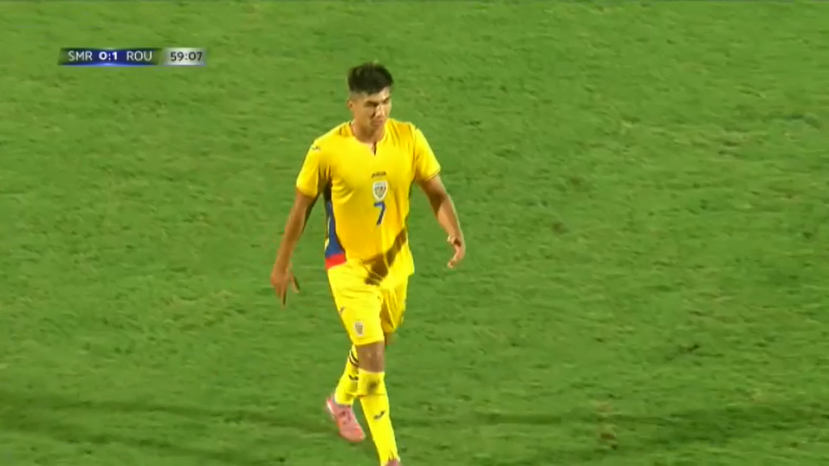 Alexandru Musi, ieșire nervoasă în San Marino U21 - România U21 0-2