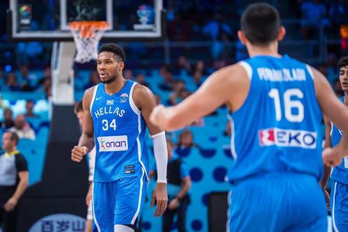 Giannis Antetokounmpo, MVP-ul Greciei la EuroBasket 2025/Foto: fiba.basketball