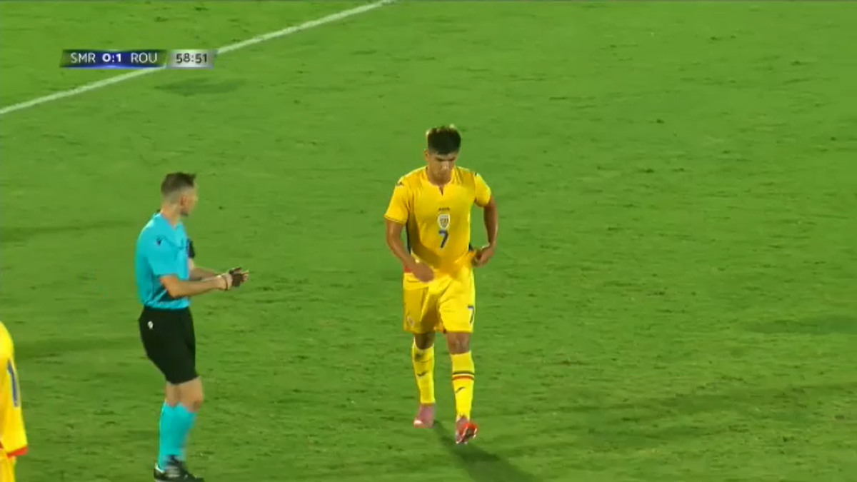 Alexandru Musi, ieșire nervoasă în San Marino U21 - România U21 0-2