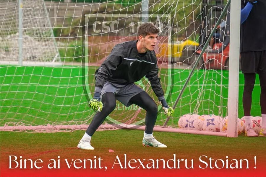 Alexandru Stoian, fostul jucător de la Dinamo, a semnat cu Șelimbăr / Foto: Facebook De la Dinamo, cedat definitiv în Liga 2 » O altă despărțire de ultimă oră în „haită”