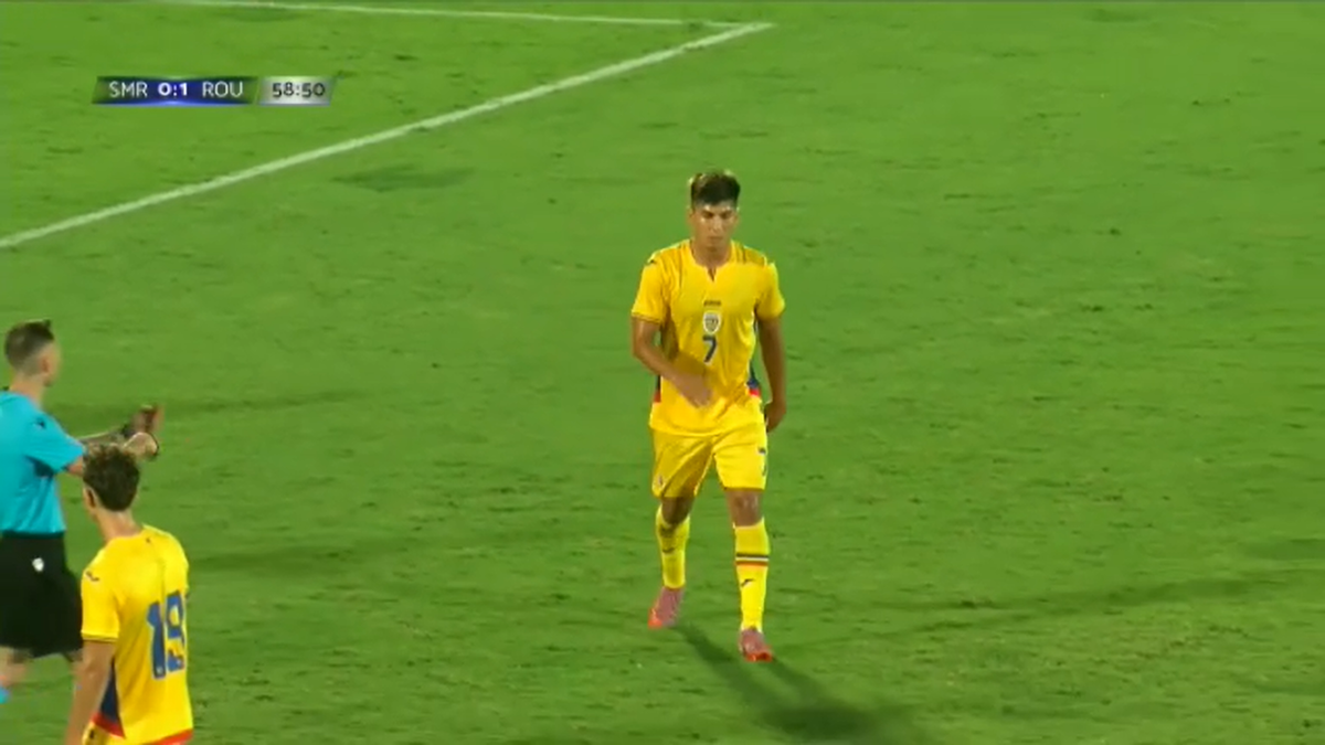 Alexandru Musi, ieșire nervoasă în San Marino U21 - România U21 0-2