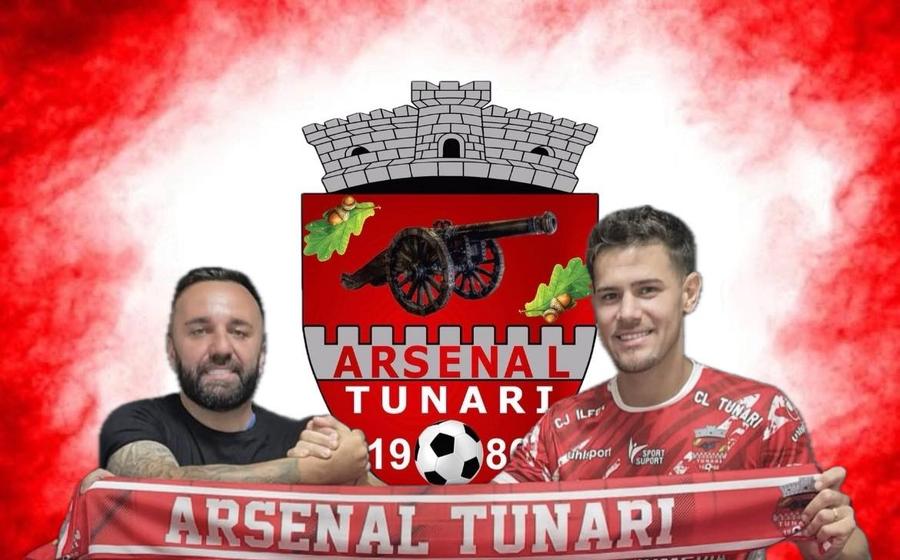 Sursă foto: Facebook Arsenal Tunari Fostul jucător al lui Dinamo va evolua în Liga a 2-a » Constantin Budescu l-a convins să vină la Tunari