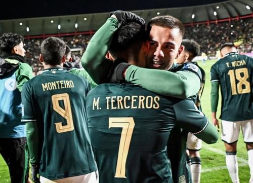 Bucuria bolivienilor după succesul cu Brazilia (1-0), care îi duce la play-off-ul de calificare la CM 2026 / Foto: Instagram