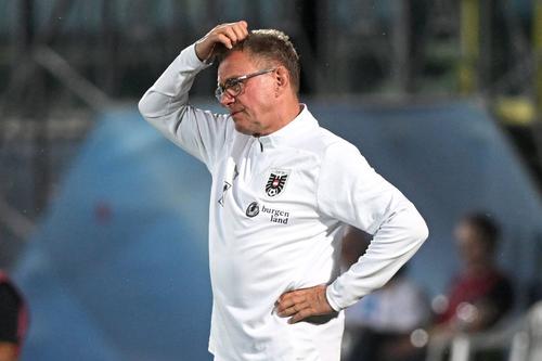 Ralf Rangnick, 38 de meciuri ca selecționer al Austriei, are șanse mici să fie la București pentru meciul contra României / Foto: Imago