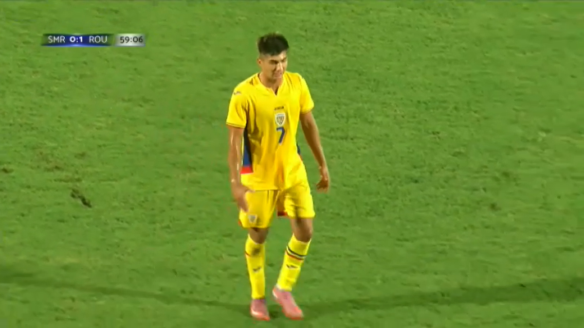 Alexandru Musi, ieșire nervoasă în San Marino U21 - România U21 0-2