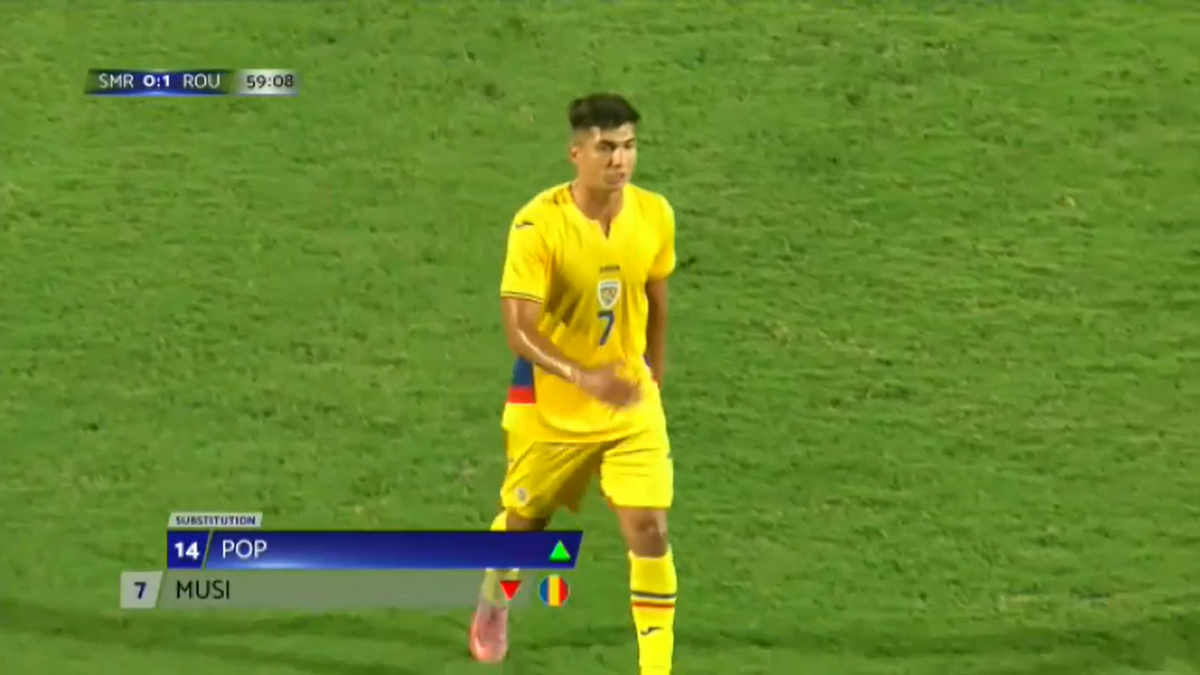 Alexandru Musi, ieșire nervoasă în San Marino U21 - România U21 0-2