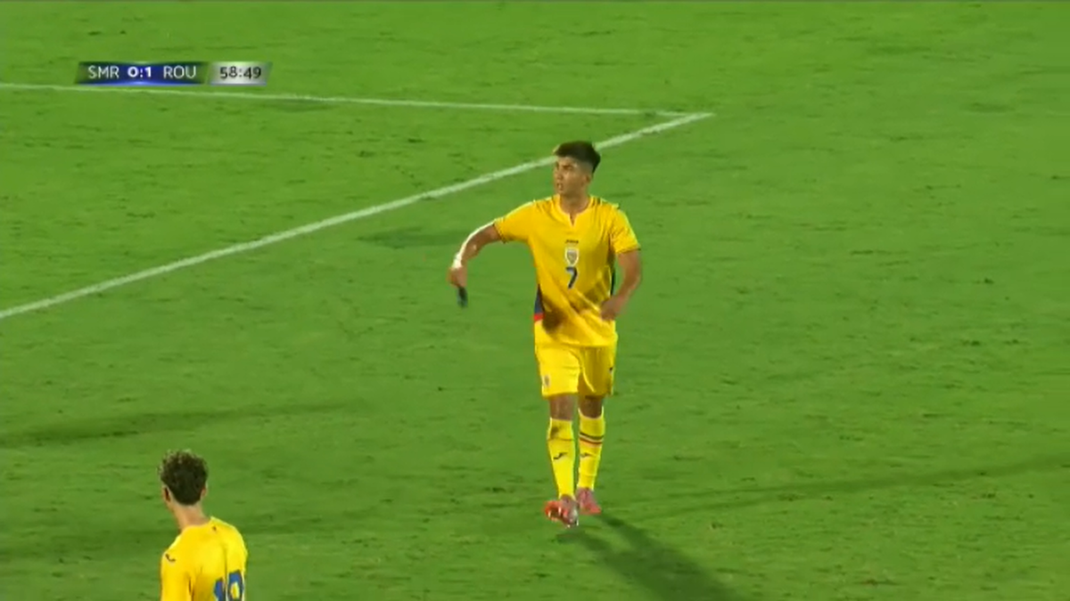 Alexandru Musi, ieșire nervoasă în San Marino U21 - România U21 0-2