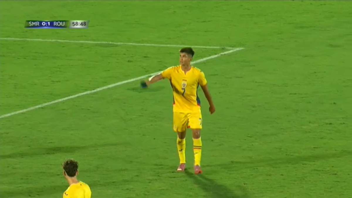 Alexandru Musi, ieșire nervoasă în San Marino U21 - România U21 0-2