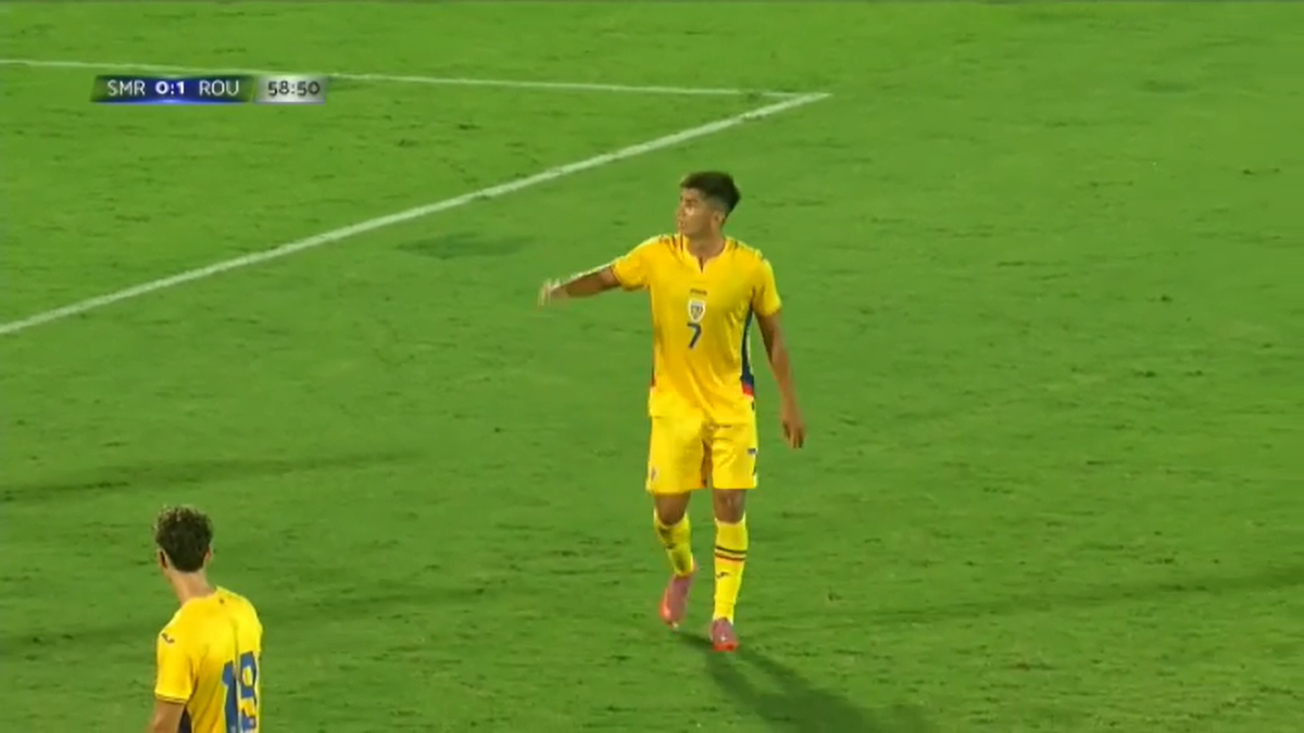Alexandru Musi, ieșire nervoasă în San Marino U21 - România U21 0-2