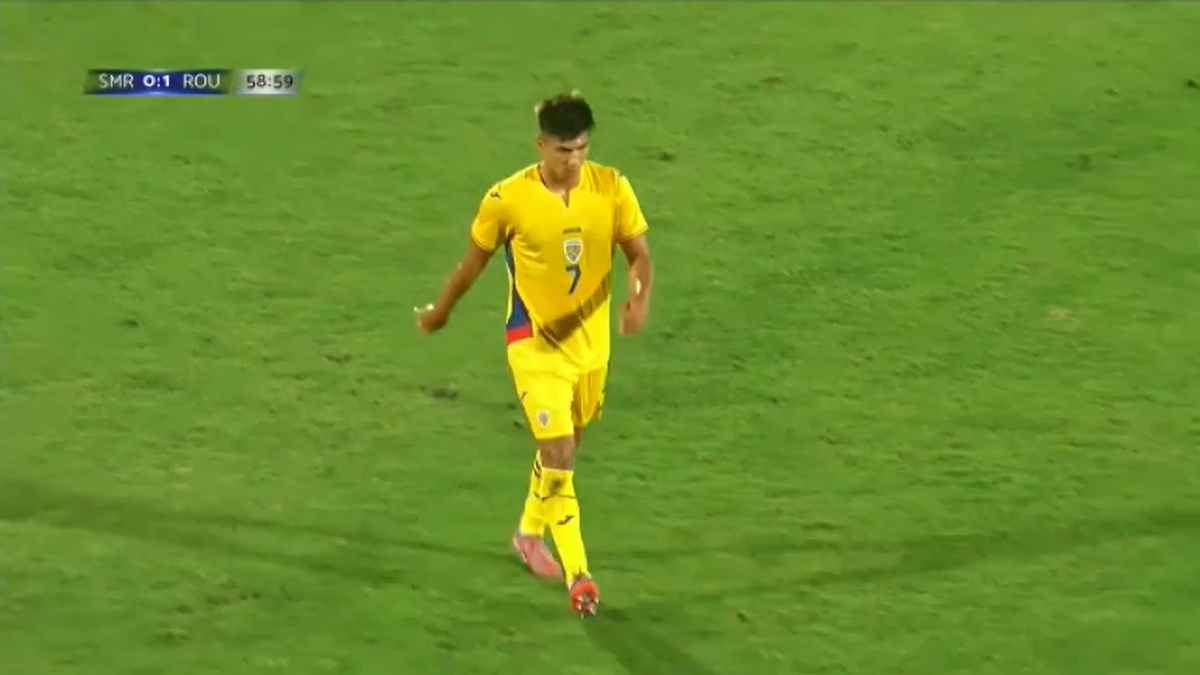 Alexandru Musi, ieșire nervoasă în San Marino U21 - România U21 0-2