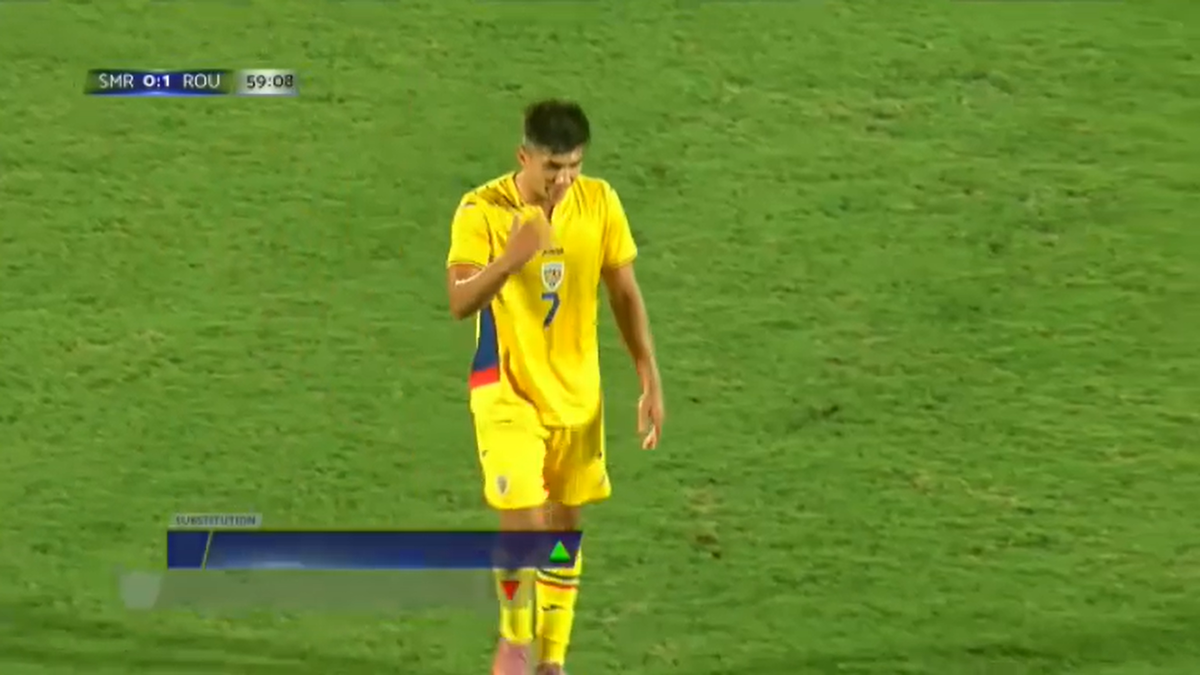 Alexandru Musi, ieșire nervoasă în San Marino U21 - România U21 0-2