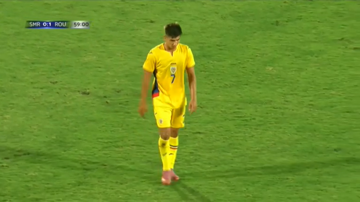Alexandru Musi, ieșire nervoasă în San Marino U21 - România U21 0-2