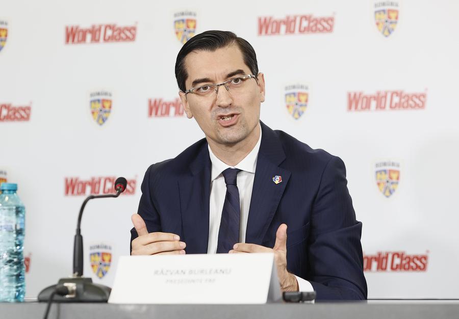 Răzvan Burleanu // FOTO: Cristi Preda (GSP) Noul antrenor n-a mai îndurat și s-a dus direct la Burleanu: „Să facem un nou campionat! Regula asta e un pericol”