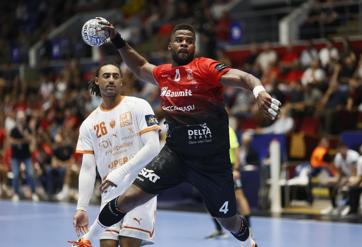 Dinamo cedează pe final, la Polivalentă, în fața lui Montpellier, la debutul în grupele Ligii Campionilor