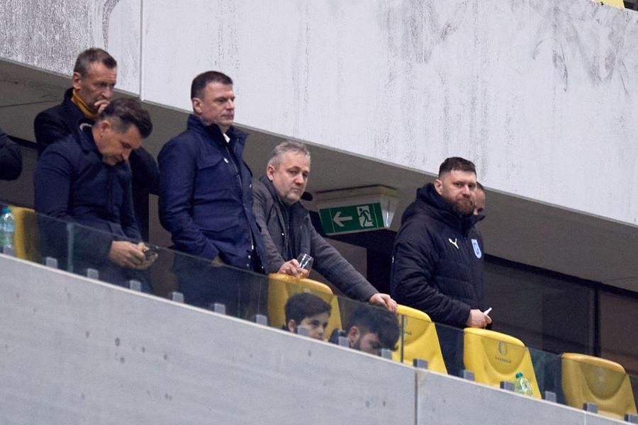 Mihai Rotaru, la FCSB - Universitatea Craiova 2-0, 18 martie 2023. A repetat-o și un an mai târziu, tot la o partidă cu roș-albaștrii Mihai Rotaru, acest Gigi Becali vintage