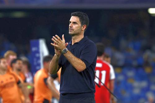 Mikel Arteta, antrenorul lui Arsenal, a comentat victoria obținută în fața lui Napoli, scor 1-0/ FOTO Getty Images