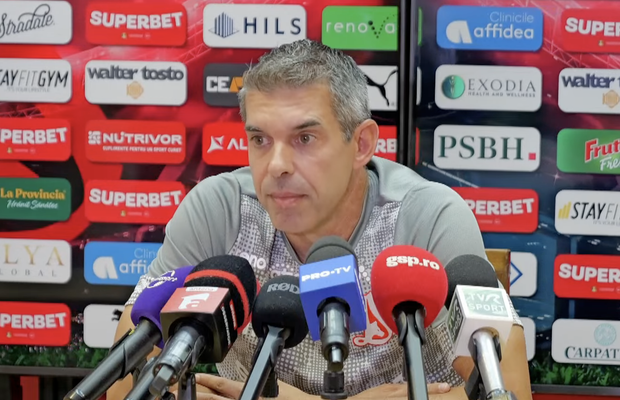 Nuno Campos își explică declarația după meciul cu FCSB: „Nu am vorbit de titlu de la început și nu o vom face. Nu ăsta e obiectivul”