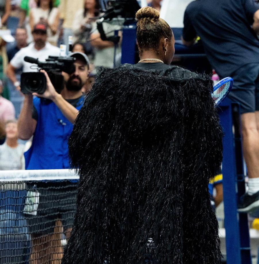 Taylor Townsend, într-un frumos cojoc „piele de urs” la US Open, foto: Imago US Open, printre popoarele mării