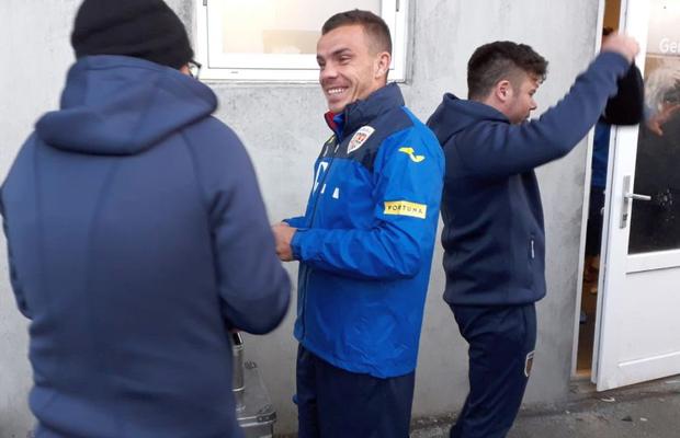 FEROE - ROMÂNIA // VIDEO+FOTO „Tricolorii” lui Contra au susținut antrenamentul pe vânt și frig
