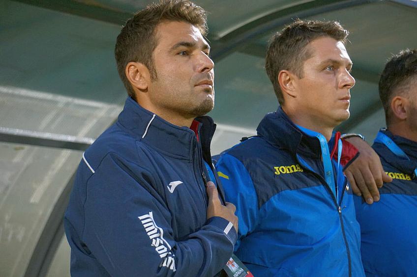 Adrian Mutu a pierdut primul meci ca selecționer // FOTO: frf.ro