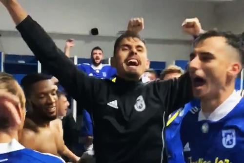 FC U CRAIOVA 1948 - RAPID 5-0. Cum au sărbătorit oltenii în vestiar