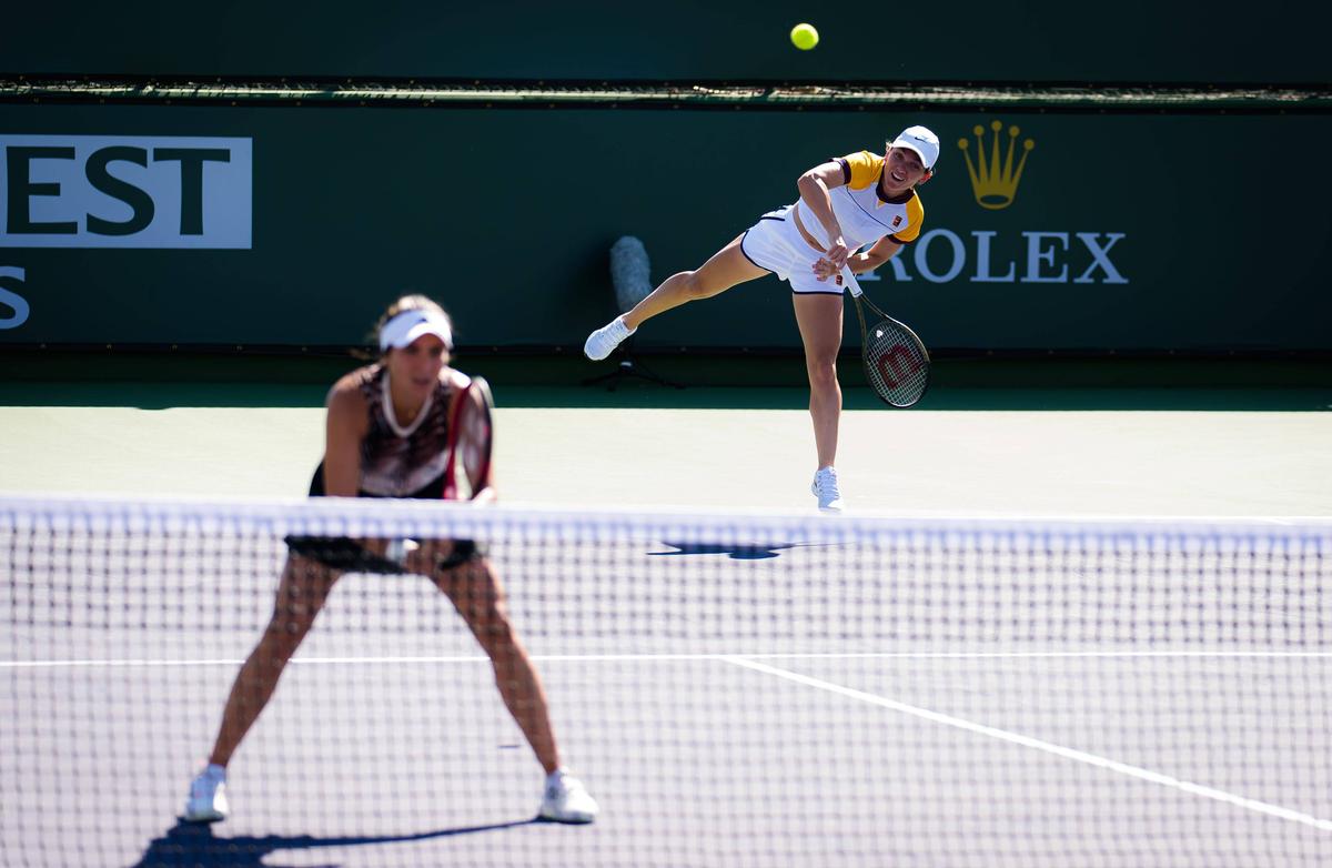 Simona Halep - Gabi Ruse - dublu Indian Wells