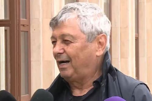 Mircea Lucescu, la plecarea din țară // foto: captură DigiSport