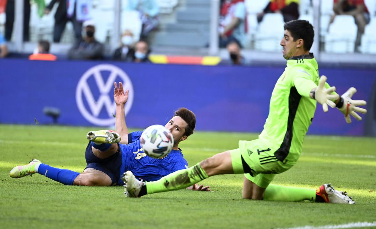 Italia câștigă finala mică din Nations League cu Belgia » Squadra Azzurra a tremurat pe final