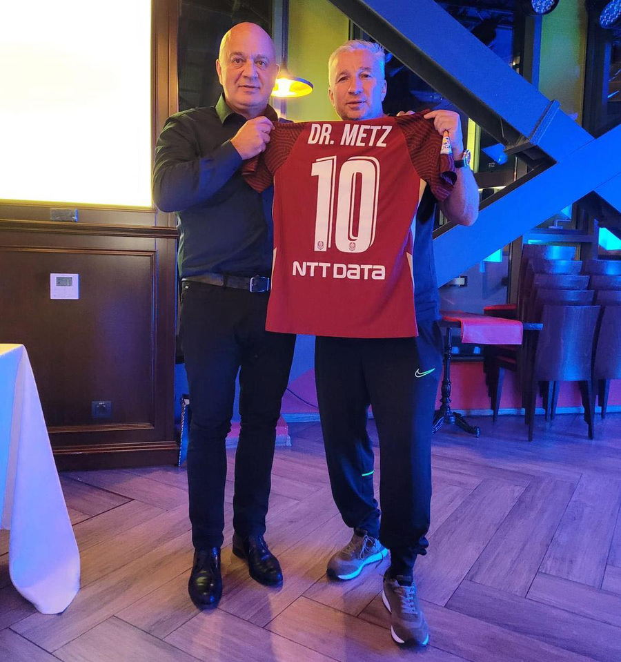 Daniel Metz și Dan Petrescu Iată cine e dușmanul lui Marius Șumudică! » La el s-a referit când a spus că a complotat pentru a-l da afară de la CFR Cluj