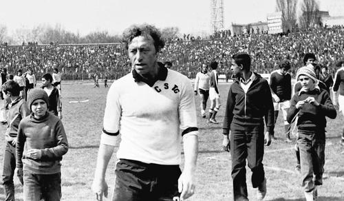 Nicolae Dobrin, la CS Târgoviște, departe de zilele de glorie de la FC Argeș FOTO Arhivă personală Liviu Manecan // Facebook