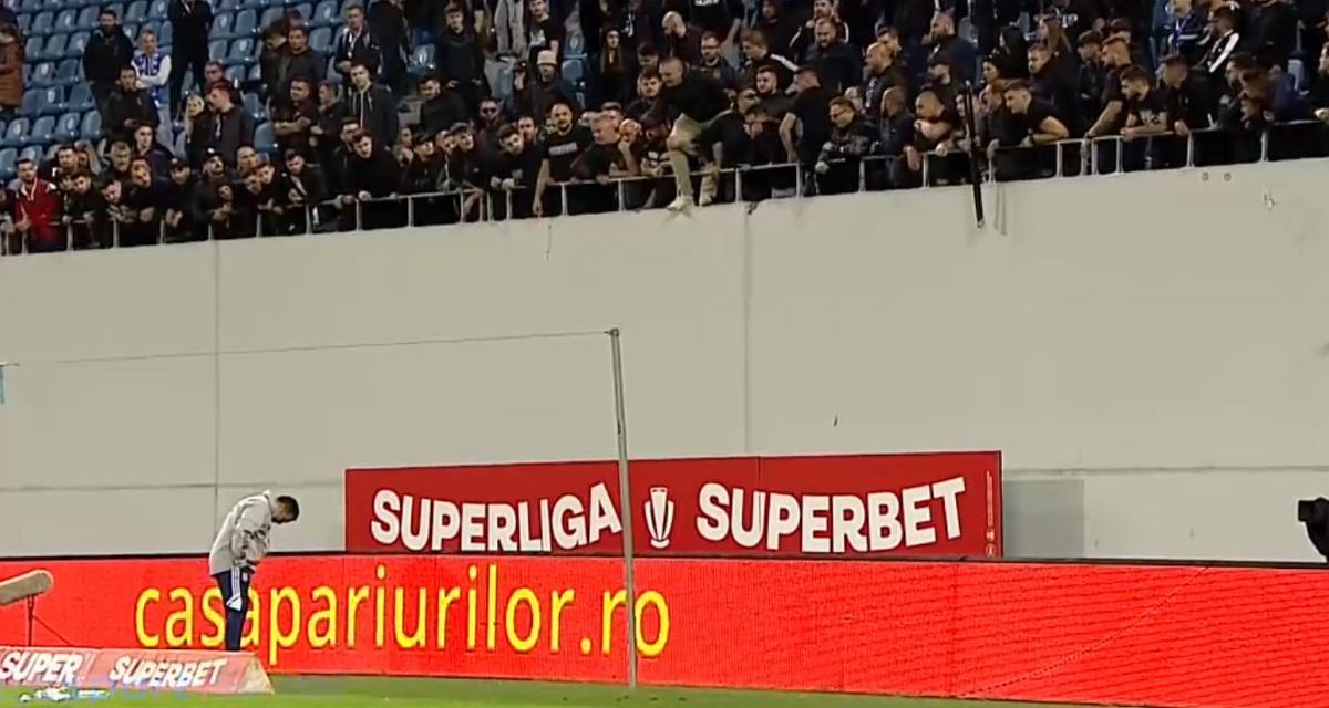 FOTO FCU Craiova - Chindia, Marius Croitoru după meci 10.10.2022