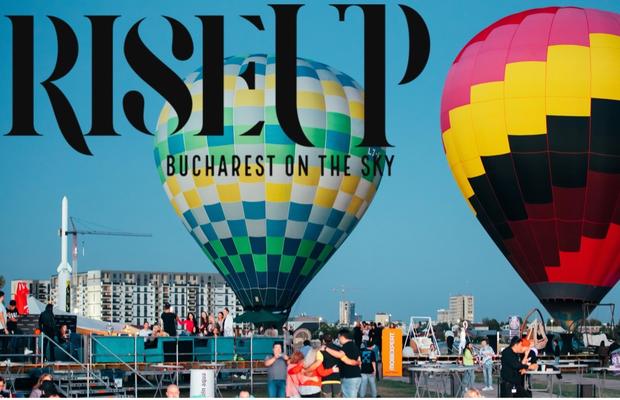 Prima ediție RiseUP - Bucharest on the Sky by MachineMan a adus conceptul de festival al baloanelor cu aer cald în mediul urban. Mii de oameni au acoperit Insula Lacul Morii în trei zile